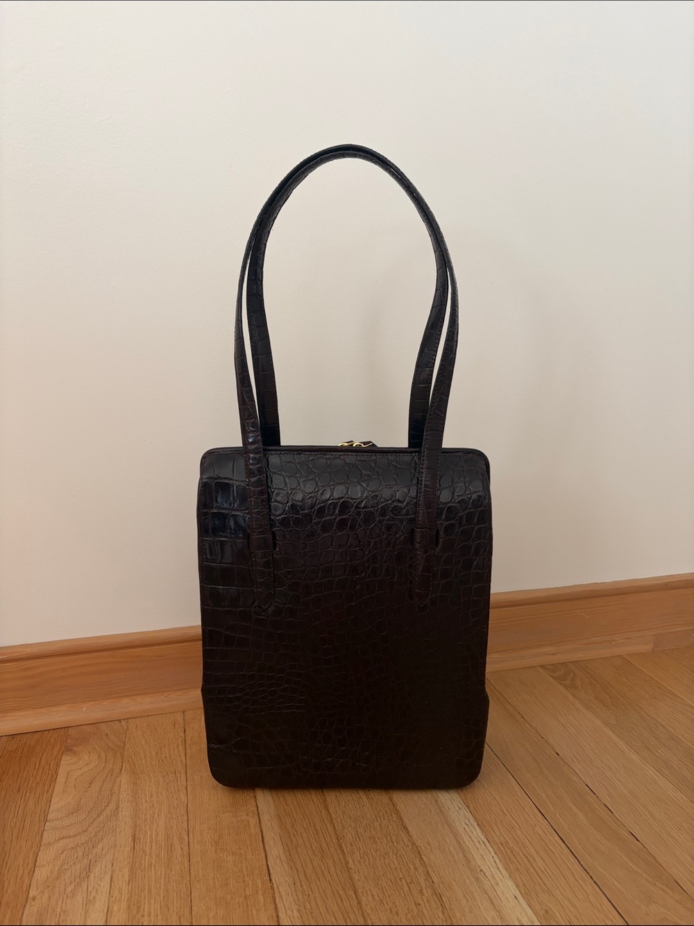 Vintage Faux Crocodile Purse